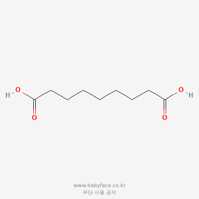 아젤라익 애씨드 화학구조 (PubChem CID 2266)