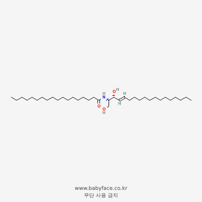 Ceramide 화학구조 (PubChem CID 5702612)