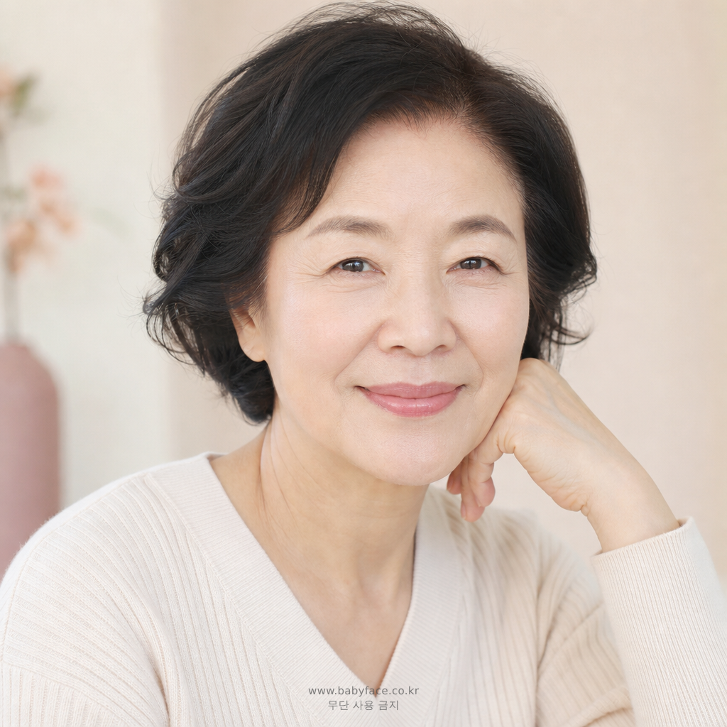 60대 이상 스킨케어 무드