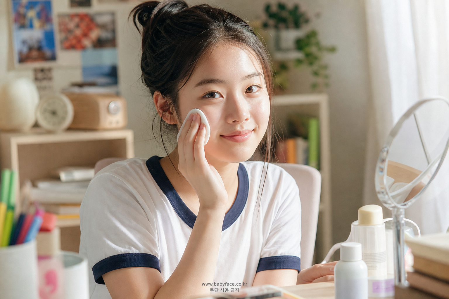 10대 모공·피지 일상 이미지