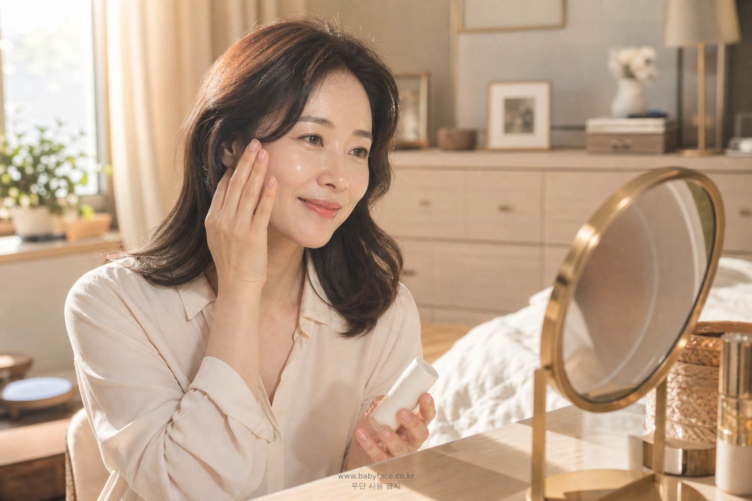 40대 자외선·환경 일상 이미지