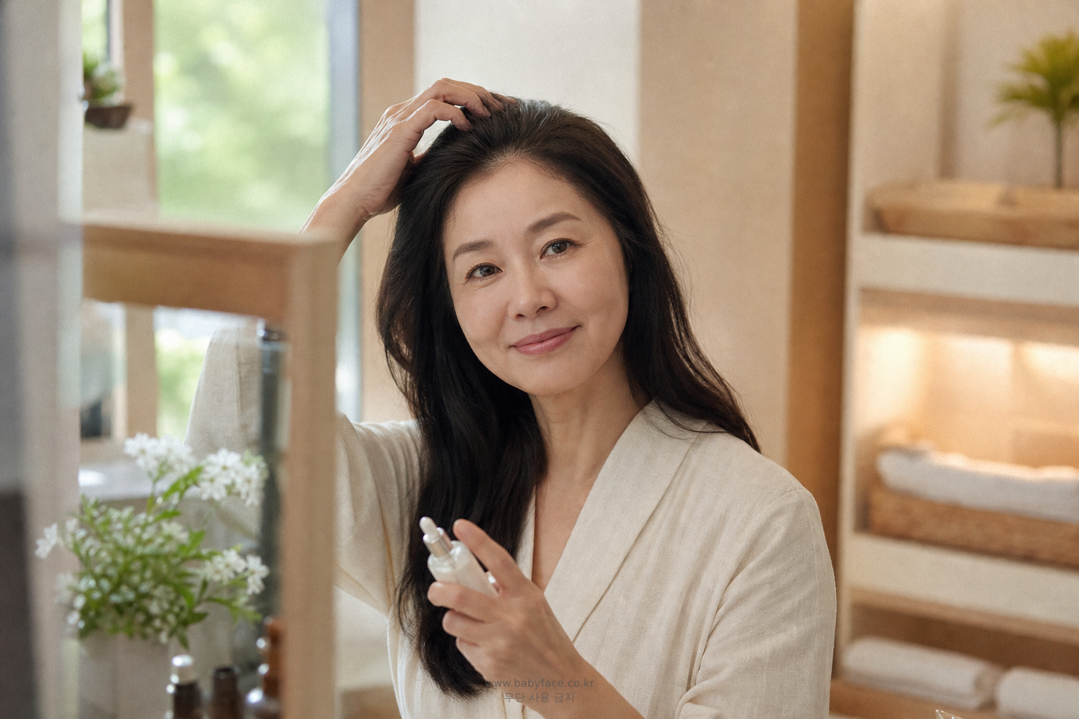 50대 두피·헤어 일상 이미지