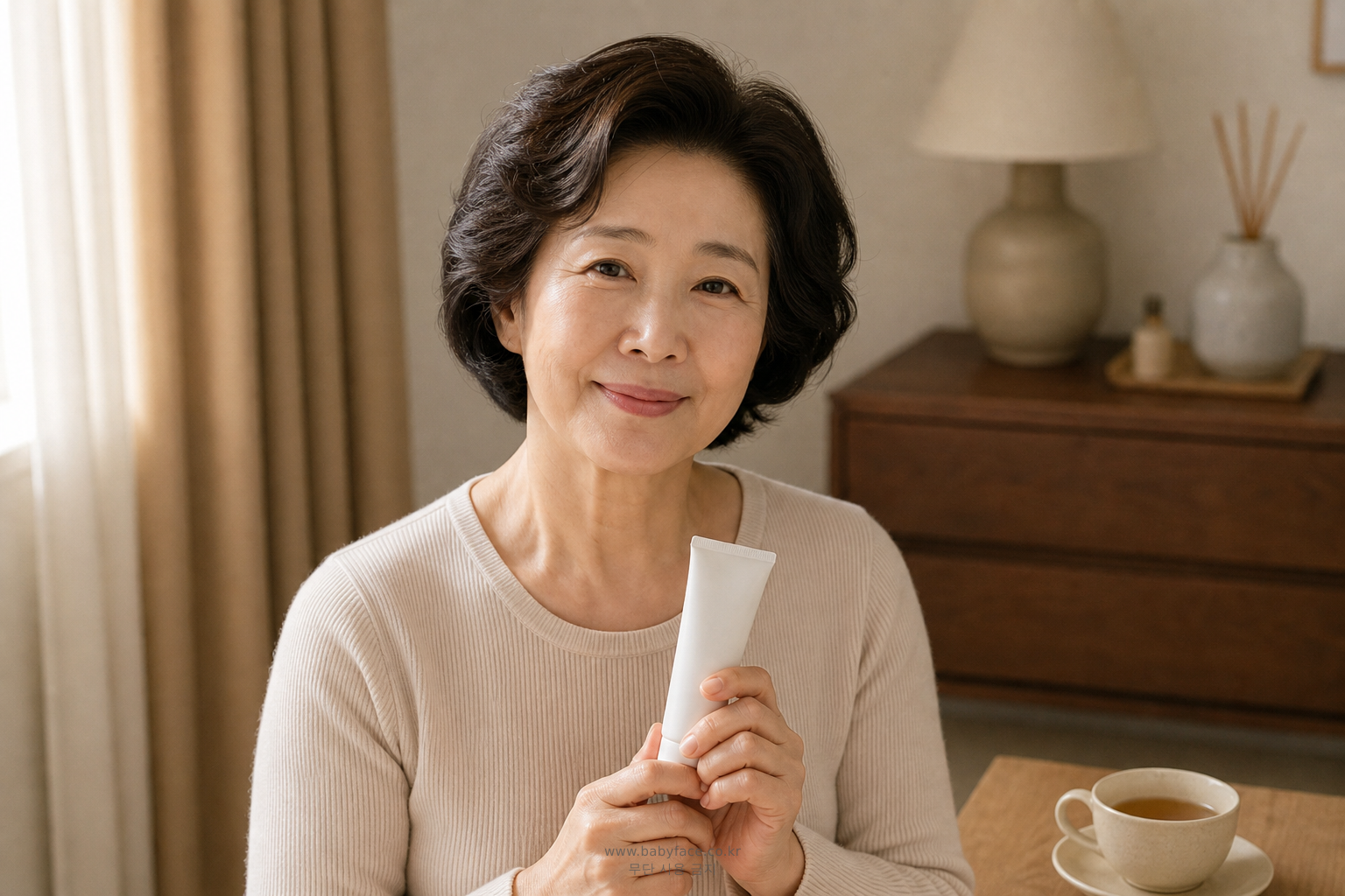 60대 이상 여드름·트러블 일상 이미지