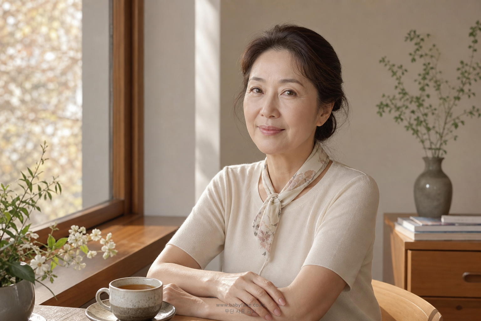 60대 이상 자외선·환경 일상 이미지
