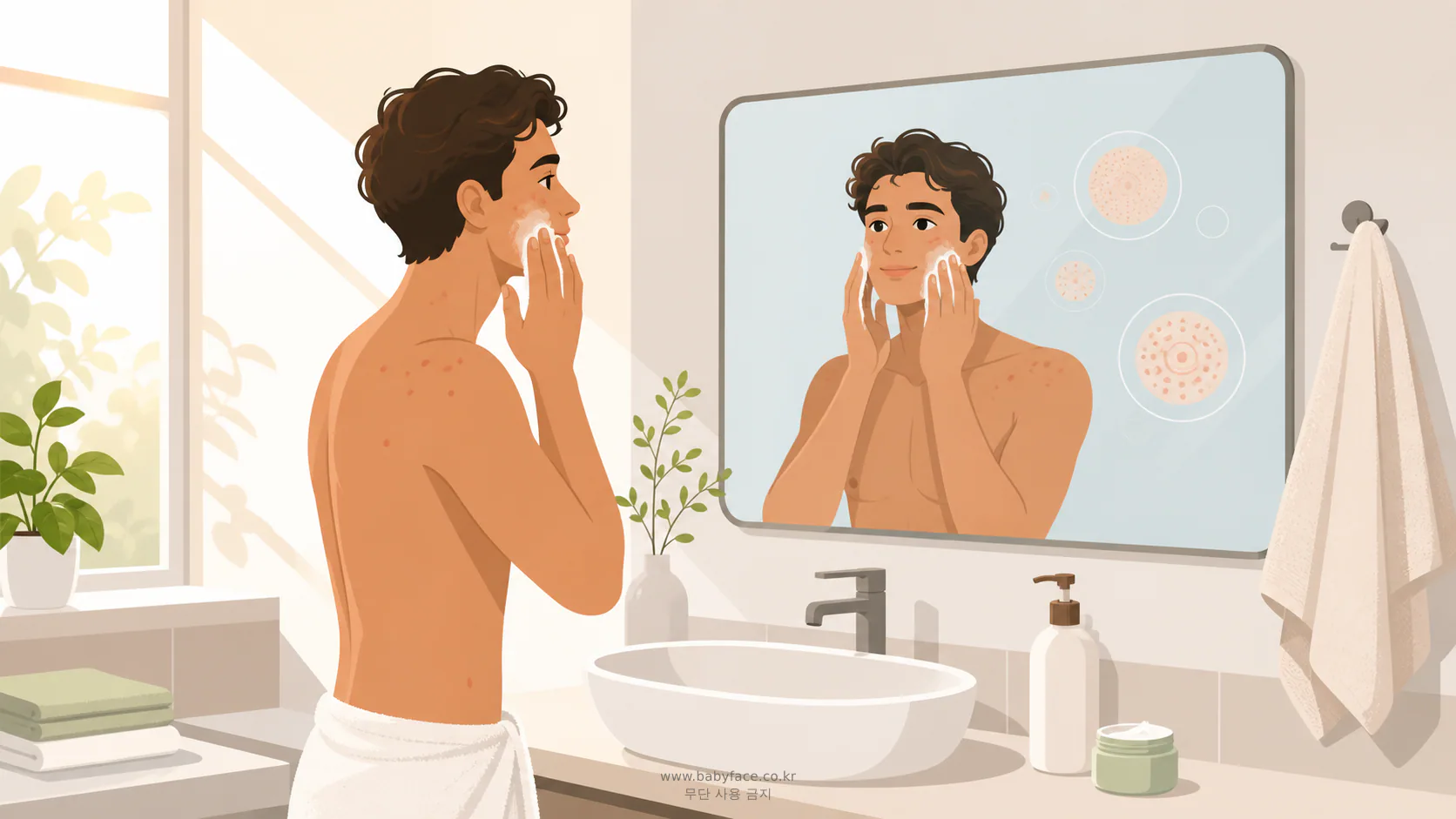 모낭염 원인과 관리: 반복되는 좁쌀 트러블 다스리는 법